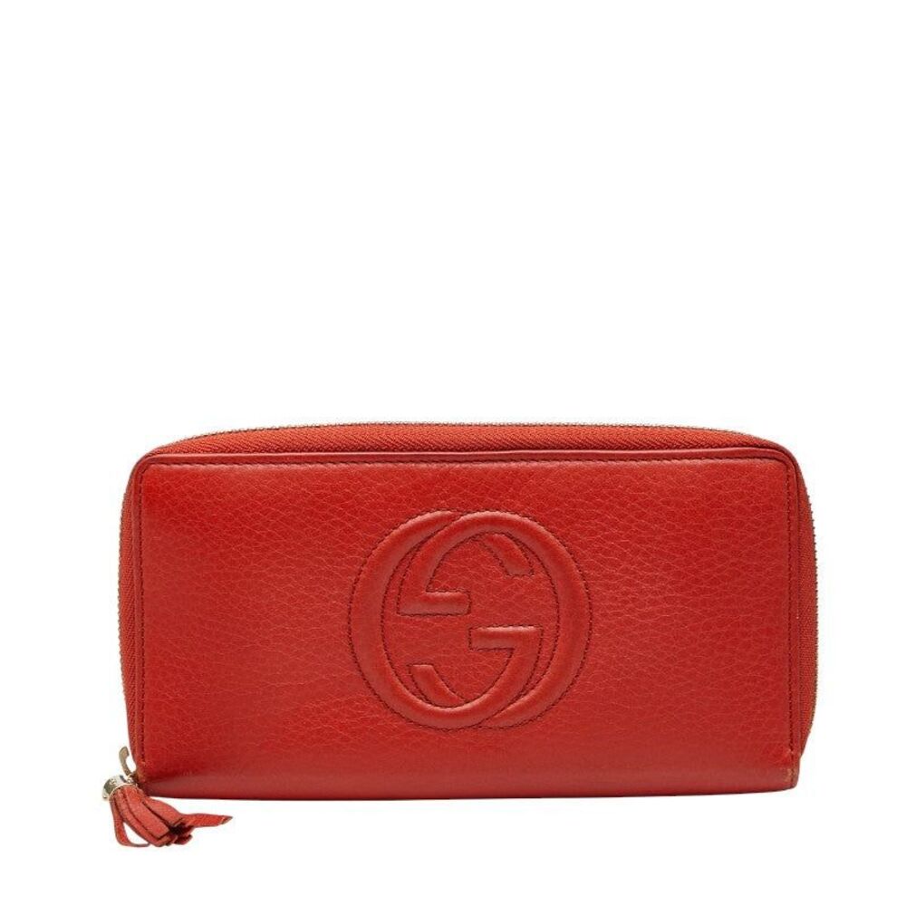 Gucci Soho Round Zip Long Wallet
